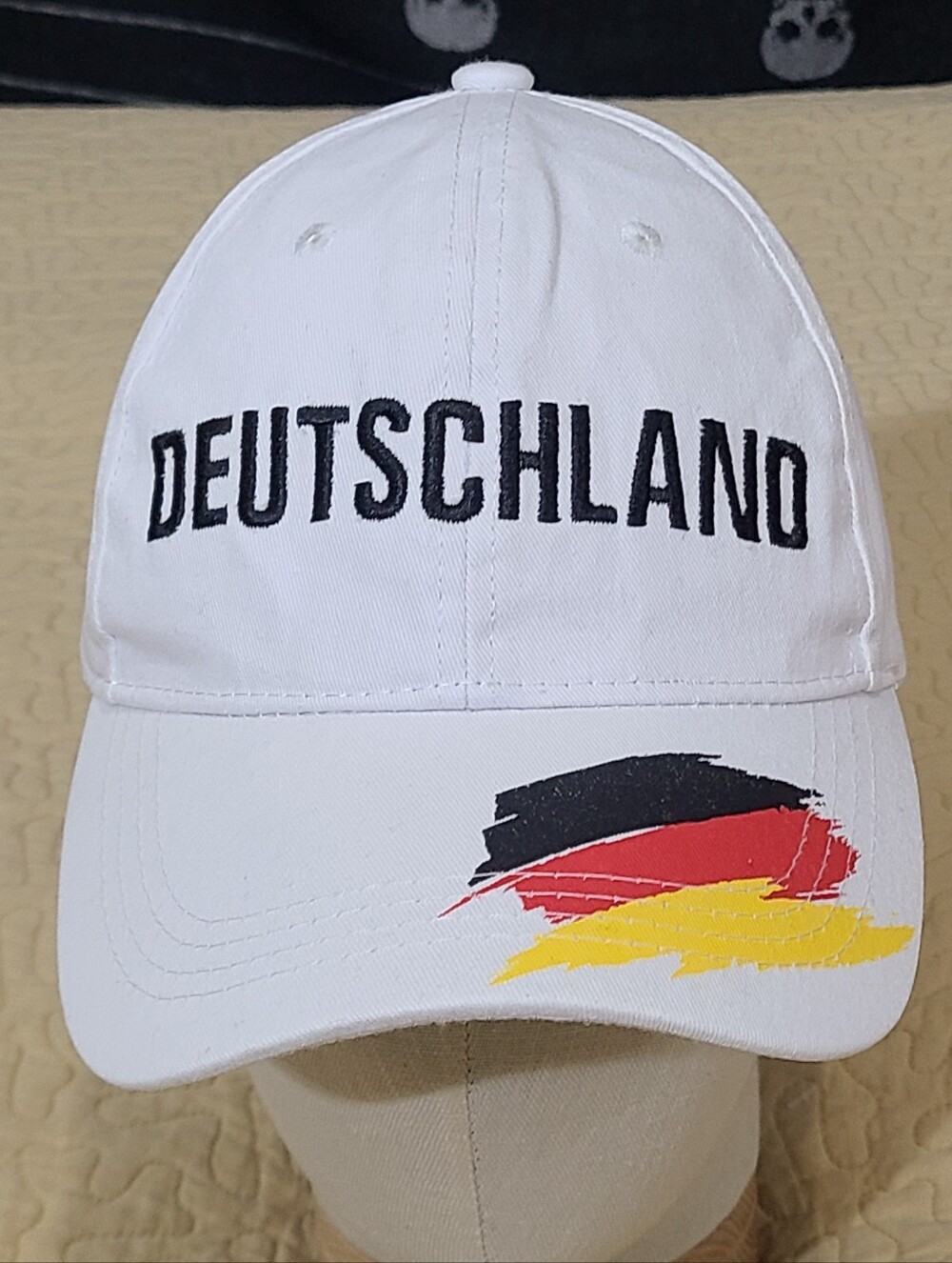 Deutschland Germany flag logo strapback hat